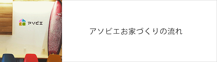 お家づくりの流れ